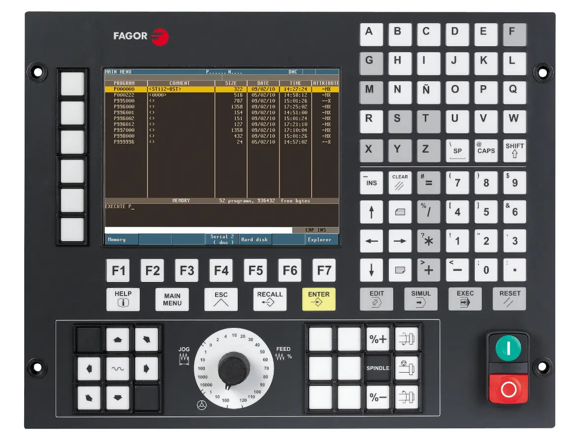 ЧПУ FAGOR CNC 8037